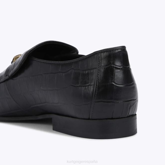 Kurt Geiger hombres cocodrilo hugh eagle de londres 2LPR627 | calzados negro